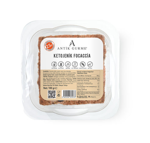 Ketojenik Focaccia 100gr