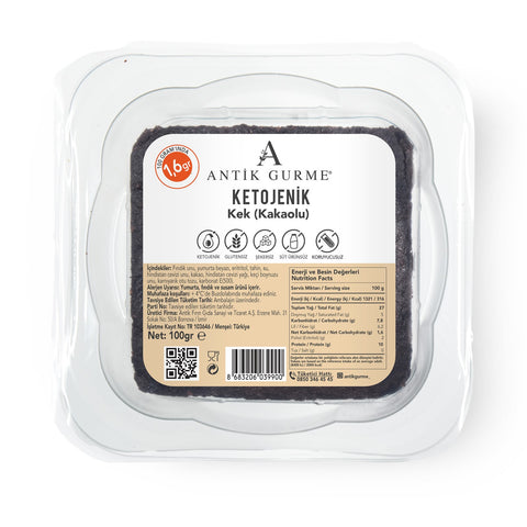Ketojenik Kek (Kakaolu) 100 gr