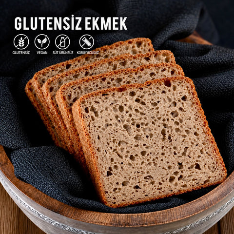 Glutensiz Ekmek 500 gr (Baton)