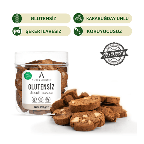 Glutensiz Biscotti (Bademli)