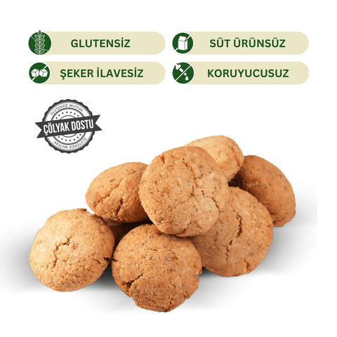 Glutensiz Kurabiye Sade