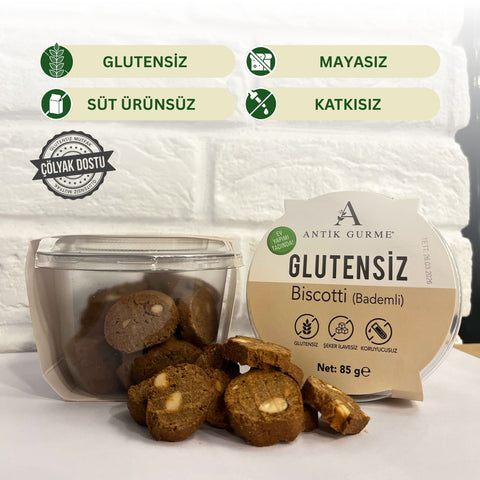 Glutensiz Biscotti (Bademli) 85gr